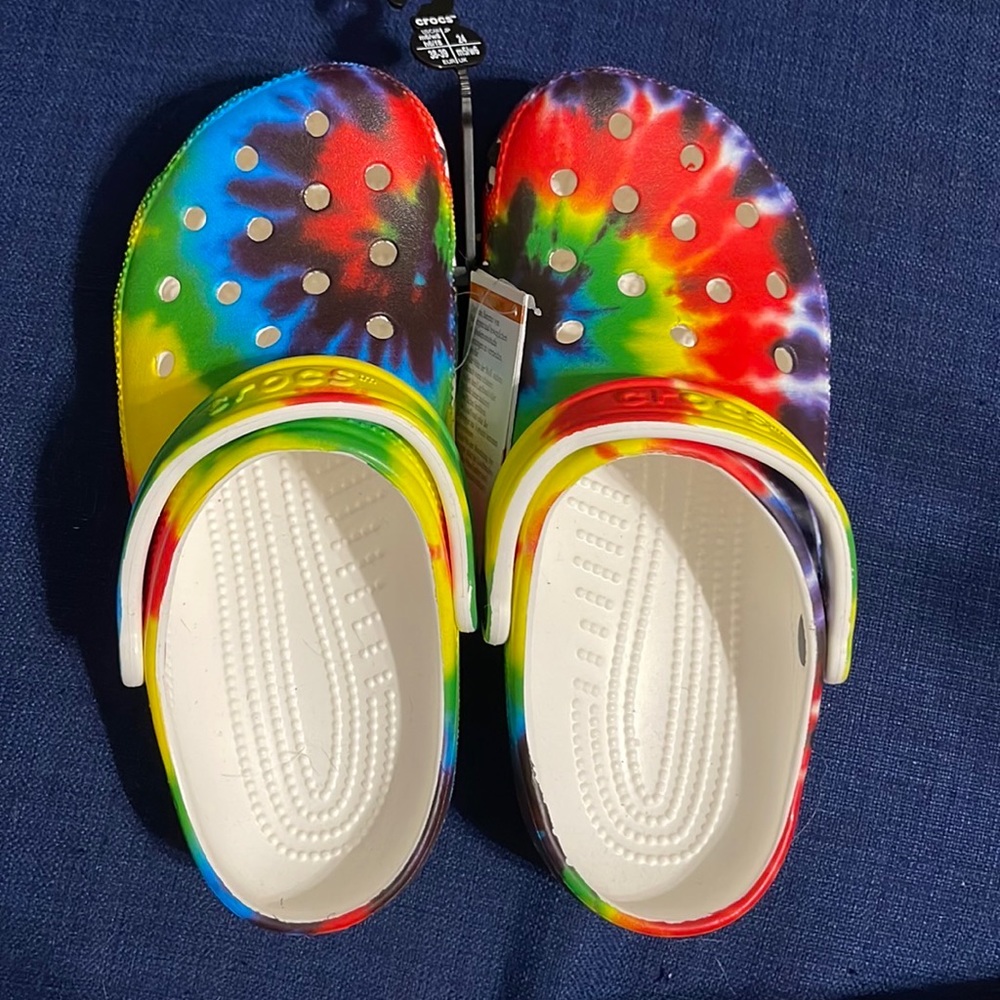 COPY - THE RAINBOW TYE DYE CROCS YOU’VE BEEN LOOKING FOR